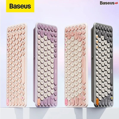 Bàn phím không dây Baseus K01A Wireless Tri-Mode Keyboard B00955503413-00- Hàng chính hãng