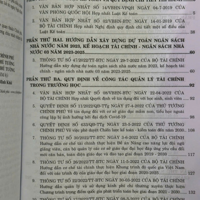 Sách Sổ Tay Kế Toán Trường Học – Quy Định Về Công Khai Thu Chi, Quản Lý Tài Chính Trong Trường Học (V2504D)