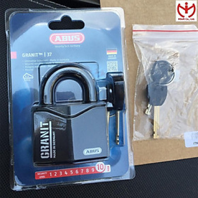 Bộ khóa ABUS GRANIT 37/55 có sẵn 2 chìa + làm thêm 2 chìa - MSOFT