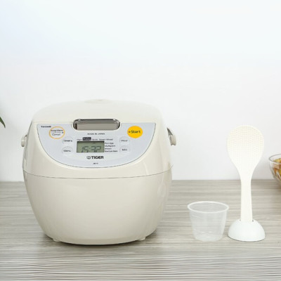 Nồi Cơm Điện Tử Tiger JBV-S10W - 1L - Hàng Chính Hãng