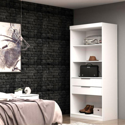 Tủ để quần áo bằng gỗ công nghiệp MDF SMLIFE Corey