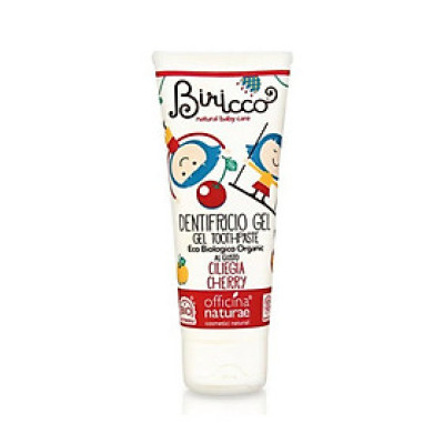  Kem đánh răng trẻ em hữu cơ vị cherry Officina Naturae (75ml)