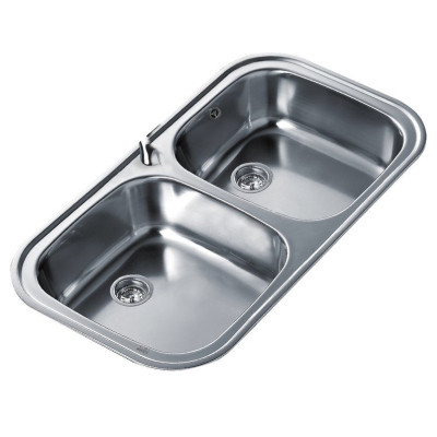 Chậu rửa inox TEKA STYLO 2B - Hàng Chính Hãng