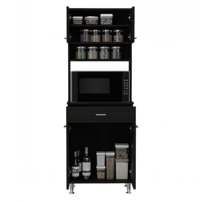 Tủ phòng ăn bằng gỗ kiểu dáng nhỏ gọn SMLIFE Dahlia