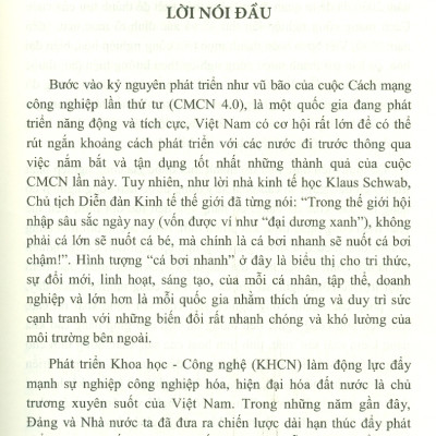 Hệ Sinh Thái Công Nghiệp 4.0 - Nghiên Cứu Trường Hợp Israel Và Gợi Mở Cho Việt Nam (Sách chuyên khảo)