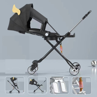 Xe đẩy cho bé M9, xoay chiều, 3 tư thế ngả sâu có giảm sóc - Hàng chính hãng