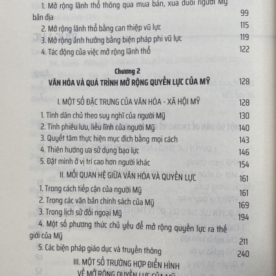 Quyền lực Mỹ trong quan hệ ngoại giao tiếp cận từ góc độ lịch sự và văn hóa (Sách chuyên khảo)