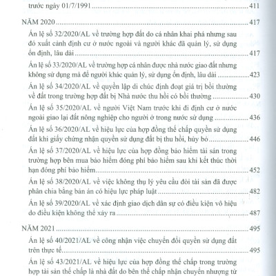 Luật Đất Đai Năm 2024 Và Án Lệ Giải Quyết Vụ Án, Vụ Việc Về Đất Đai Trong Thực Tiễn Xét Xử (Sách tham khảo) - PGS.TS. Nguyễn Thị Ngọc Hoa (Chủ biên)
