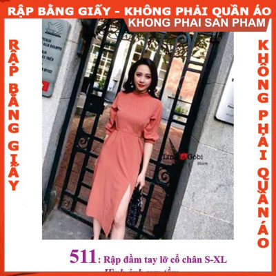 Rập giấy mã 511 (BẢN VẼ) rập đầm