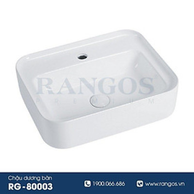 CHẬU RỬA LAVABO ĐẶT BÀN RANGOS RG-80007