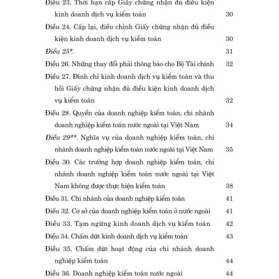 Luật Kiểm toán độc lập năm 2011 (sửa đổi, bổ sung năm 2015, 2024)