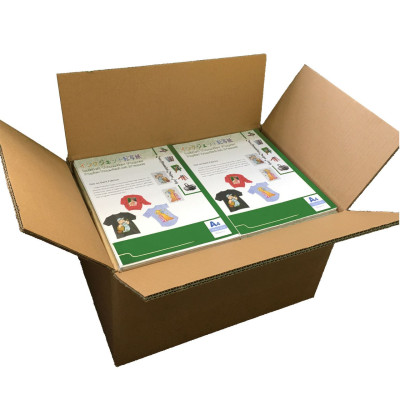 5 tờ Giấy in chuyển nhiệt kích thước A4 HT-150 cho vải màu sáng- Light inkjet transfer paper, hàng nhập khẩu.