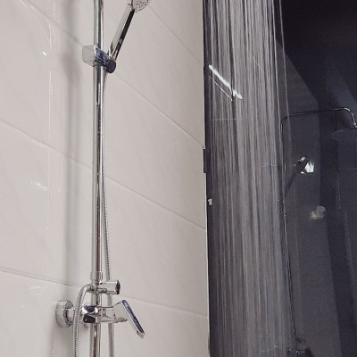 Cây sen nóng lạnh Đồng mạ Chrome Eurolife EL-S924 (Trắng bạc)