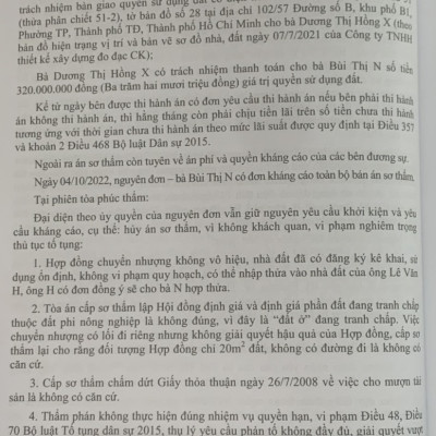 Tuyển tập các bản án của Tòa án nhân dân cấp cao về dân sự và tố tụng dân sự