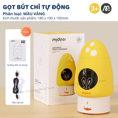 Gọt bút chì tự động bằng điện Mideer Automatic Pencil Sharpener