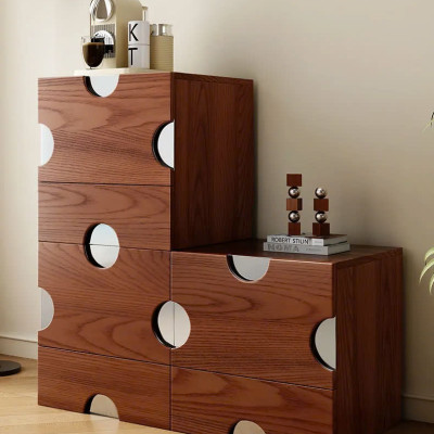 Tủ ăn sang trọng Tủ đựng đồ gia dụng nhỏ phong cách cổ điển Tủ phô mai Tủ đầu giường