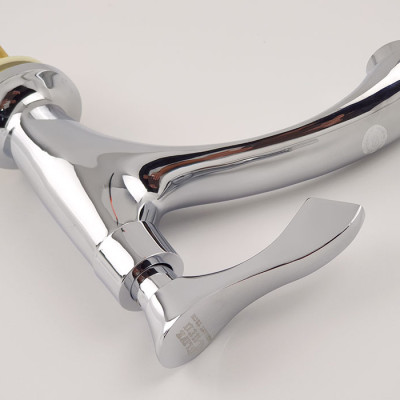 Vòi lavabo lạnh Eurolife EL-115 (Trắng bạc)