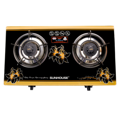 Bếp Gas Dương Đôi Sunhouse SHB3226 - Đen - Hàng chính hãng