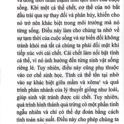 Quá Trình Lão Hóa Và Cái Chết