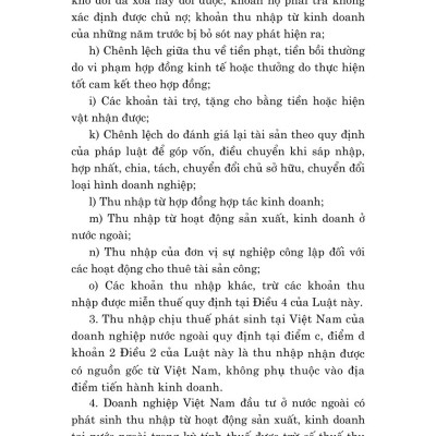 Luật thuế thu nhập doanh nghiệp năm 2025 - bản in 2025