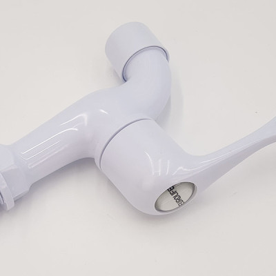 Vòi hồ nhựa ABS mạ Chrome Eurolife EL-HN04 (Trắng)