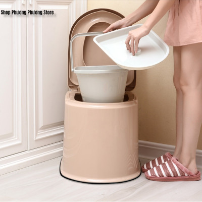 Bô vệ sinh di động - Ghế bô vệ sinh - bô vệ sinh cho người già - Tolet/bồn cầu di động