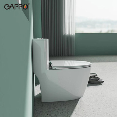 BỒN CẦU ĐẶT SÀN 1 KHỐI KÉT LIỀN NHẬP KHẨU NGA GAPPO GM505 - HÀNG CHÍNH HÃNG