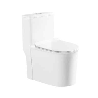 Bồn cầu một khối TUSLO COC 6831 xả xoáy 360 độ, tâm xả 300mm, kiểu dáng sang trọng hiện đại - Hoa Sen Home - Hàng chính hãng