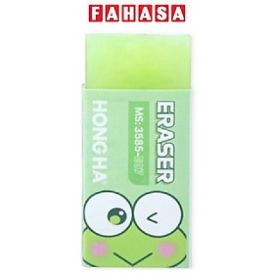 Gôm Tẩy Thạch Màu Chú Ếch Xanh - Hồng Hà 3585-E07