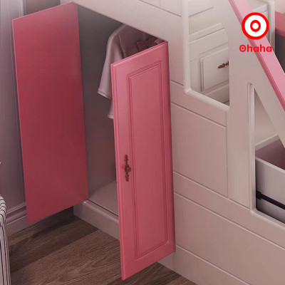 [Miễn phí lắp đặt & vận chuyển] Giường tầng trẻ em thông minh cao cấp 3 tầng có cầu trượt Ohaha - GTCC032