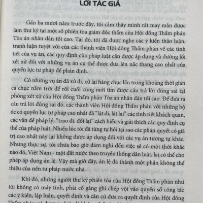 Án Lệ Việt Nam- Phân Tích và Luận Giải tập 1: Từ án lệ số 1 đến án lệ số 43