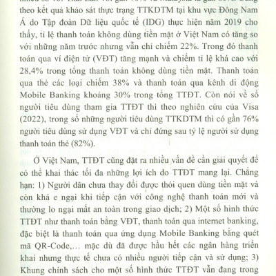Phát Triển Dịch Vụ Thanh Toán Điện Tử Ở Việt Nam Trong Bối Cảnh Mới - Viện Kinh Tế Việt Nam - TS. Nguyễn Thị Tố Quyên (Chủ biên)