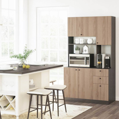 Tủ nhà bếp bằng gỗ công nghiệp thiết kế hiện đại SMLIFE Dasksa