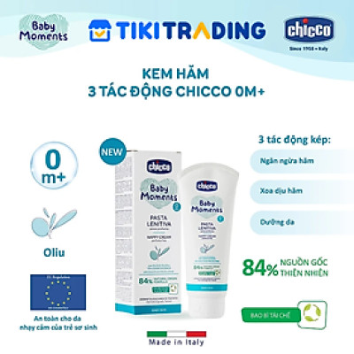 Kem hăm 3 tác động Chicco cho bé 0M+ 100ml 
