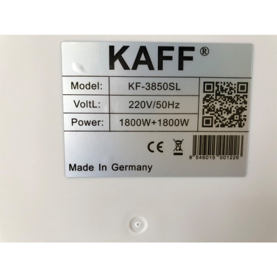 Bếp từ đôi nhập khẩu Germany KAFF KF-3850SL - Hàng Chính Hãng