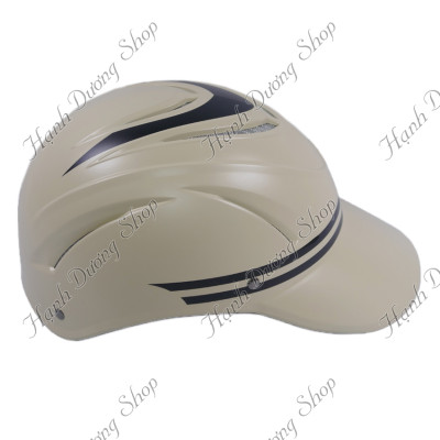 Mũ bảo hiểm dạng nón kết xẻ đầu nhiều đường thoáng mát khi đội, nón bảo hiểm lưỡi trai xẻ đầu không có logo