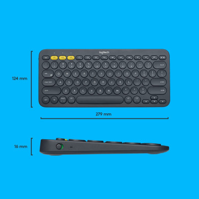 Bàn phím Bluetooth Logitech K380-Hàng chính hãng