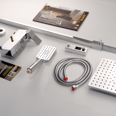 Cây sen nóng lạnh Đồng mạ Chrome Eurolife EL-SC911 (Trắng bạc)