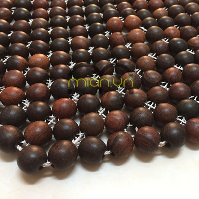 Chiếu Hạt Gỗ Trắc Mộc - Kích thước 1,8mx2m hạt 1.8cm ( video,hình thật )