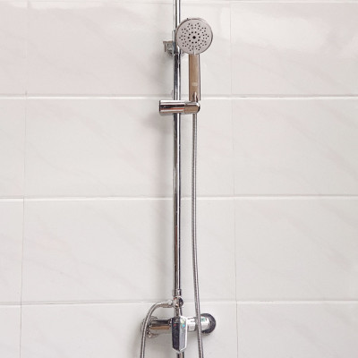 Cây sen nóng lạnh Đồng mạ Chrome Eurolife EL-S924 (Trắng bạc)