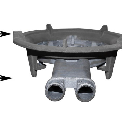 Combo Bếp Gas Công Nghiệp Chuyên Dụng Hầm Chiên Kho OWANI WN-280C Sơn Tĩnh Điện Loại To 5 Chân Kèm Van Dây - Hàng Chính Hãng