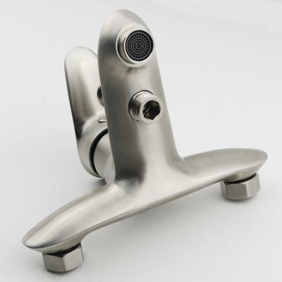 Bộ vòi sen nóng lạnh Inox SUS 304 Eurolife EL-ORCHID 01-1 (Trắng vàng)