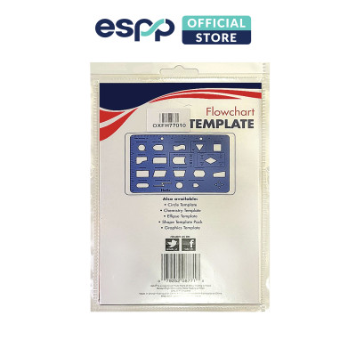 Thước dẻo vẽ flowchart 19 mẫu - HELIX 