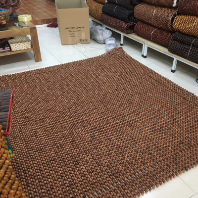 Chiếu hạt gỗ Hương Đá hạt 1,8cm - Chiếu hạt gỗ Việt.com ( video , hình thật )