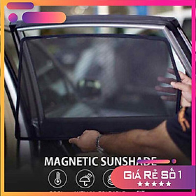 Bộ rèm chắn nắng vải lưới dành cho FORD RANGER 2016-2021 có gắn nam châm hút