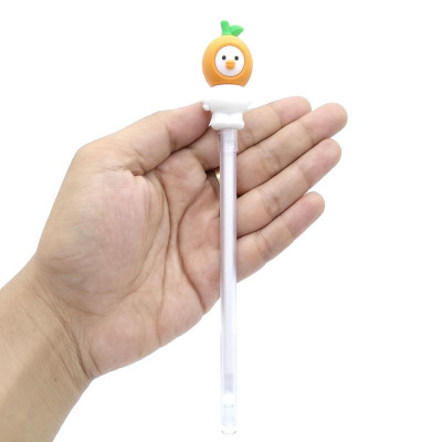 Viết Bic Kuki Trái Cây KK-7266 - Hình Cam