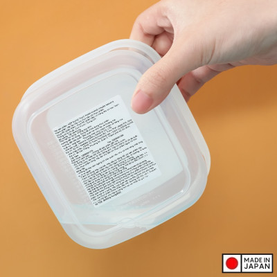 Hộp đựng thực phẩm kháng khuẩn Ag+ 700ml - Hàng nội địa Nhật Bản nhập khẩu chính hãng