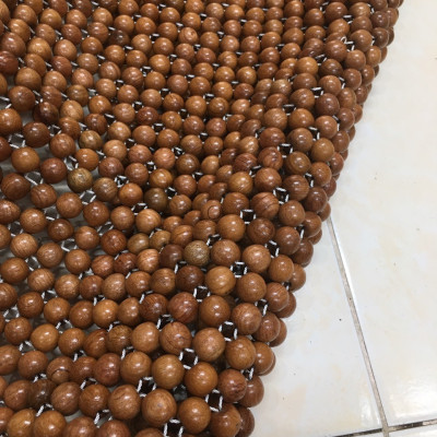 Chiếu Hạt Gỗ Hương Cao Cấp - Kích Thước 2,2mx2m hạt 1.2cm ( video , hình thật )