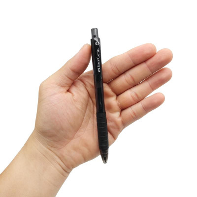 Bút Gel Fast 0.5 mm - Faber-Castell 642799 - Mực Đen