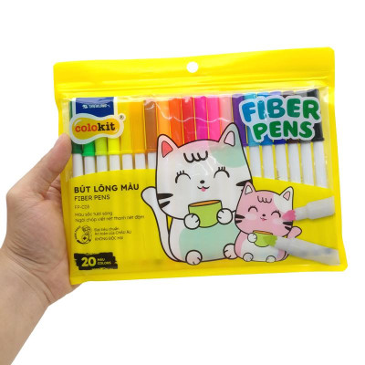 Bút Lông Màu Thiên Long FP-C03 - Túi 20 Màu